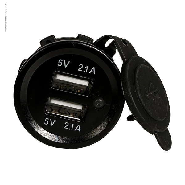 Golf Cart USB Port Fits Gorilla Rides EV G Series, Venom D, G Wagon Model and Legion EV