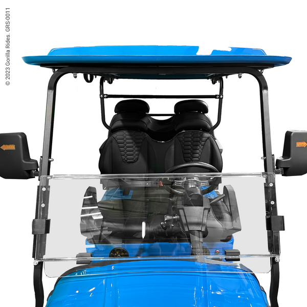 Golf Cart DOT Windshield Clear fits Gorilla Rides EV G  Series, Venom D, Venom G Wagon and Mammoth