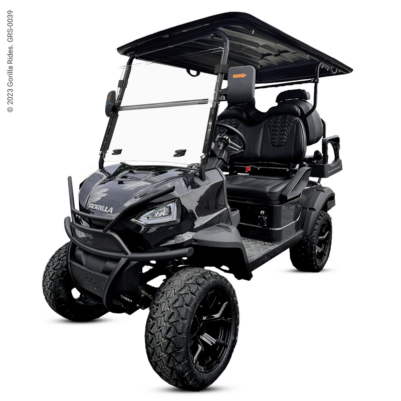V Series Golf Cart Clear Windshield