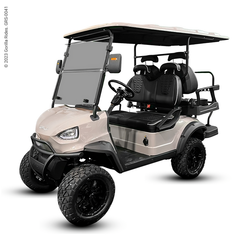 V Series Golf Cart Tinted Windshield