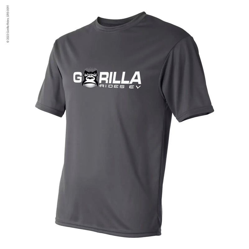 Gorilla Rides EV Unisex T-Shirt Grey
