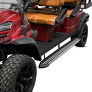 Golf Cart Nerf Bar W/Side Step 6 Passenger Set Fits Gorilla Rides EV G Series & Venom D.
