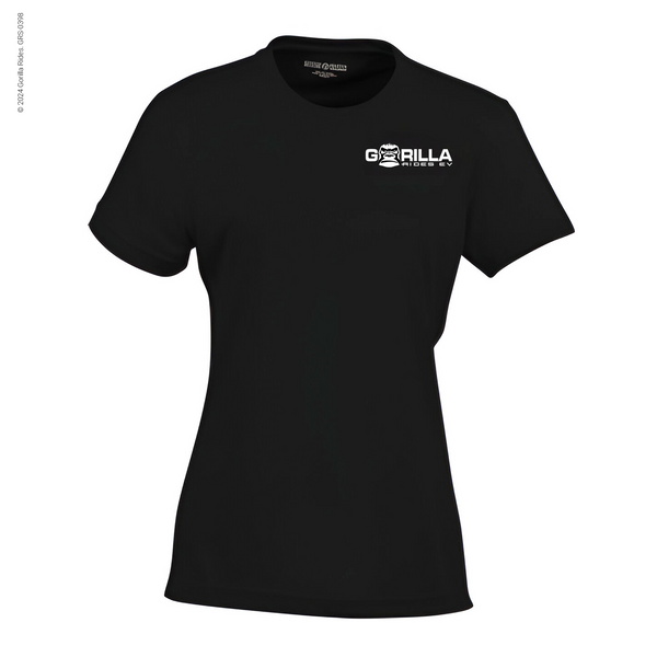 Gorilla Rides EV Ladies’ T-Shirt Black