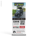 Gorilla Rides EV 5ft Banner