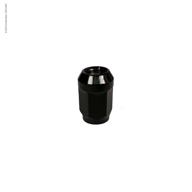 Golf Cart Lug Nuts Universal 12mm X 1.25 Metric Black (Set of 4)