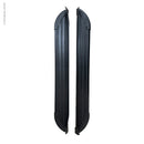 Golf Cart Nerf Bar W/Side Step 4 Passenger Black Set Fits Gorilla Rides EV G Series & Venom D