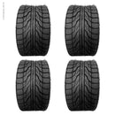 Golf Cart Non-Lifted 1 Street Tire 4" Wheels Combo Fits Gorilla Rides EV G Series & Venom D.