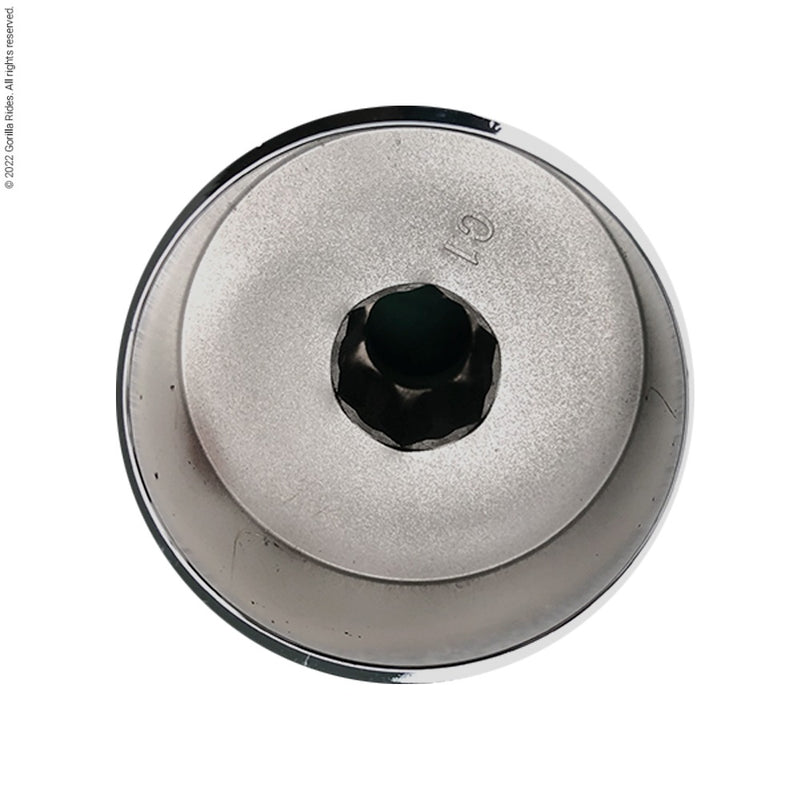Clubcar Precedent Steering Wheel Adapter - Chrome