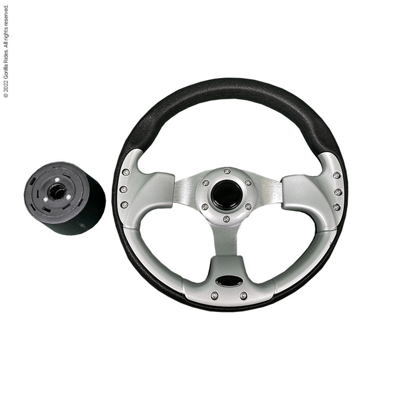 ICON EV - Advanced EV - Gorilla Rides Steering Wheel with Hub Adapter