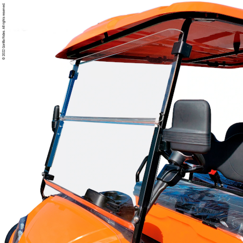 ICON EV- Advanced EV - EV TITAN - Gorilla Rides DOT Golf Cart Windshield | AS4 Street Legal