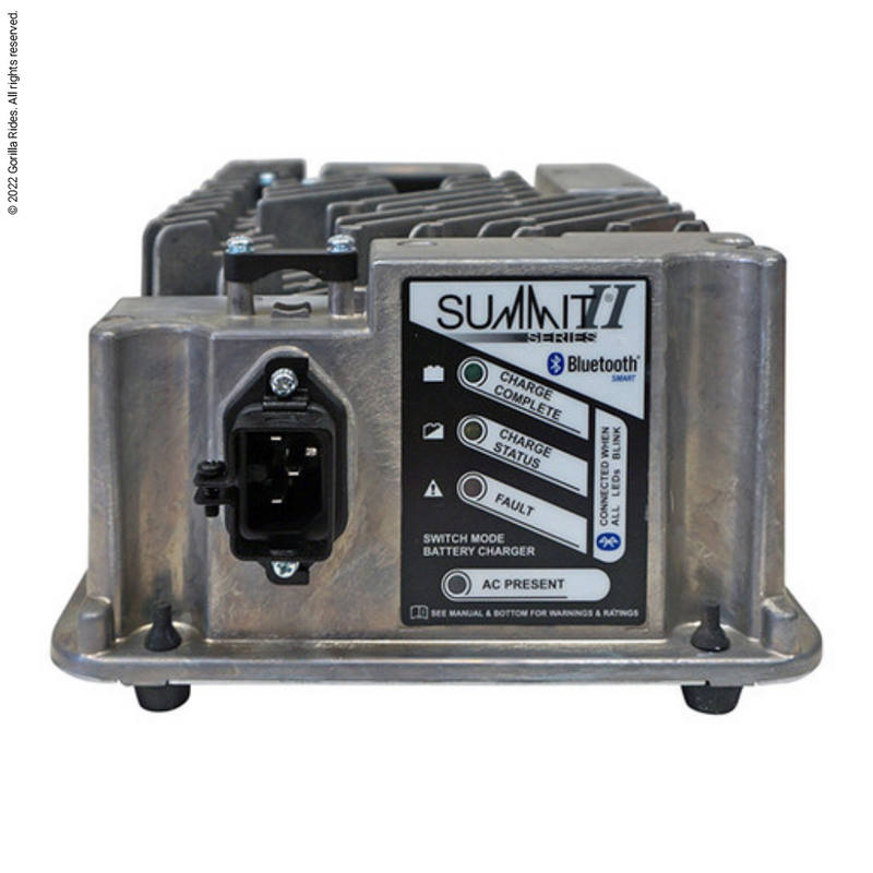 Golf Cart Battery Charger Lester Summit Compatible With E-Z-GO TXT 36V PowerWise 2-Pin Plug with 8.5 Ft. DC Cord