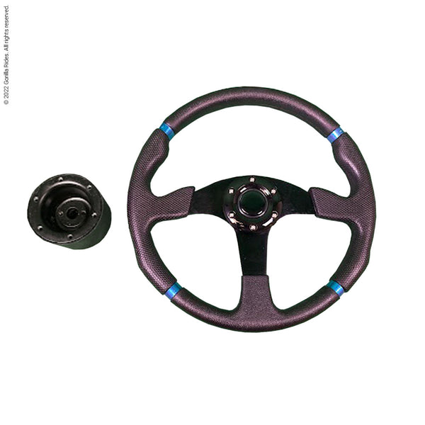 ICON EV - Advanced EV - Gorilla Rides Steering Wheel with Hub Adapter