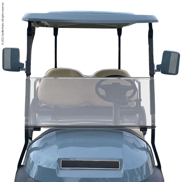 Street Legal DOT Windshield Compatible with Gorilla Rides and Club Car Precedent Carts (AS4)